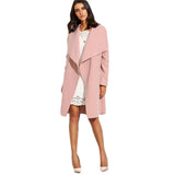 Spin Me Around Pink Waterfall Wrap Coat - Fashion Genie Boutique