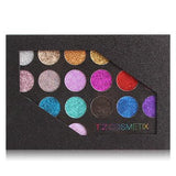 TZ Cosmetics Glitter & Gloss Eyeshadow Palette - Fashion Genie Boutique
