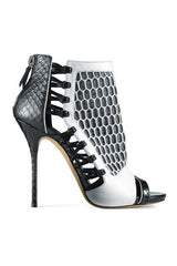 Dangerous Lust Blue Cut Out High Heels - Fashion Genie Boutique