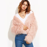Keepsake Pink Faux Fur Coat - Fashion Genie Boutique