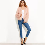 Keepsake Pink Faux Fur Coat - Fashion Genie Boutique