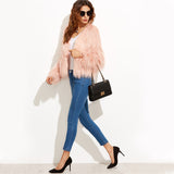 Keepsake Pink Faux Fur Coat - Fashion Genie Boutique