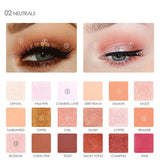 Focallure 18 Color Matte Eyeshadow Palette - Fashion Genie Boutique
