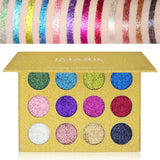 IMagic Beauty Glitter 12 Color Eyeshadow Palette - Fashion Genie Boutique