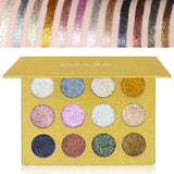 IMagic Beauty Glitter 12 Color Eyeshadow Palette - Fashion Genie Boutique