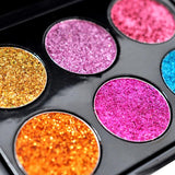 Handaiyan 6 Color Glitter Eyeshadow Palette - Fashion Genie Boutique