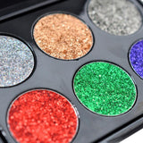 Handaiyan 6 Color Glitter Eyeshadow Palette - Fashion Genie Boutique