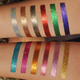 Handaiyan 6 Color Glitter Eyeshadow Palette - Fashion Genie Boutique