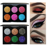 Handaiyan 6 Color Glitter Eyeshadow Palette - Fashion Genie Boutique