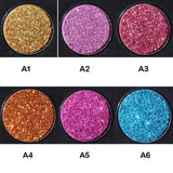 Handaiyan 6 Color Glitter Eyeshadow Palette - Fashion Genie Boutique
