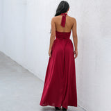 Magic Of Love Burgundy Maxi Dress - Fashion Genie Boutique