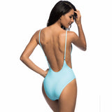 Lua Sky Blue One Piece Swimsuit - Fashion Genie Boutique
