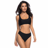 Splash It Out Black Bikini Swimsuit - Fashion Genie Boutique