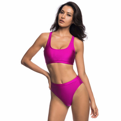Splash It Out Pink Bikini Swimsuit - Fashion Genie Boutique