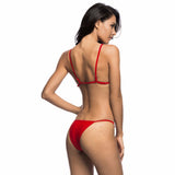 Itty Bitty Red Bikini Swimsuit - Fashion Genie Boutique