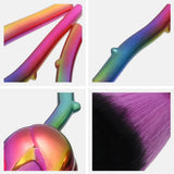Purple Rose Make-up Brushes - Fashion Genie Boutique
