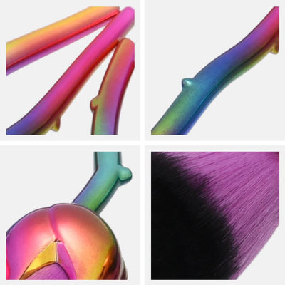 Purple Rose Make-up Brushes - Fashion Genie Boutique