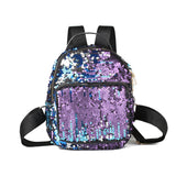 Mini Blue Sequin Backpack - Fashion Genie Boutique