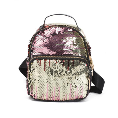 Mini Gold Sequin Backpack - Fashion Genie Boutique
