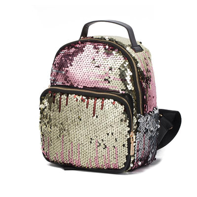 Mini Gold Sequin Backpack - Fashion Genie Boutique