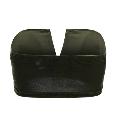 Kensington Green Strapless Crop Top - Fashion Genie Boutique