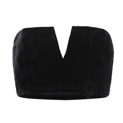 Kensington Green Strapless Crop Top - Fashion Genie Boutique