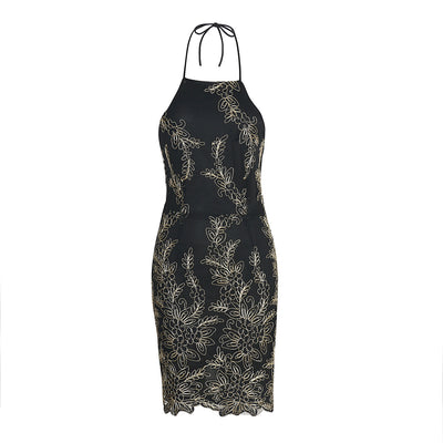 Lose My Breath Black Mini Dress - Fashion Genie Boutique