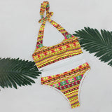 Peru Multi Bikini Swimsuit - Fashion Genie Boutique