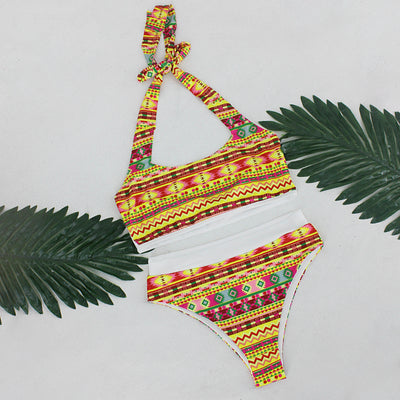 Peru Multi Bikini Swimsuit - Fashion Genie Boutique
