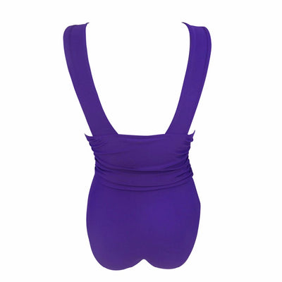 Sandy Beaches Black Padded One Piece Swimsuit - Fashion Genie Boutique