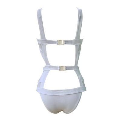 Shawna Black Cut Out Monokini Swimsuit - Fashion Genie Boutique