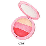 NANDA Baked 3 Colour Blush - Fashion Genie Boutique