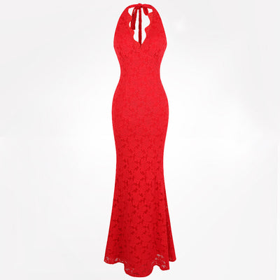 Perfect 10 Pink Halter Floral Maxi Gown Dress - Fashion Genie Boutique