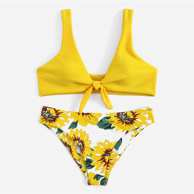 Gigi Yellow Bikini Swimsuit - Fashion Genie Boutique